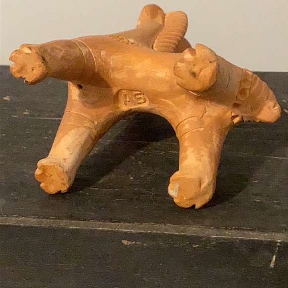 Terracotta clay horse figurine - Picture 5 of 5